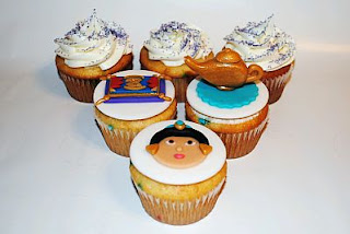 Cupcakes de Aladino para Fiestas Infantiles