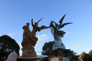 clay model by artist Jane Bennett of the Dixson Monument in Rookwood Necropolis