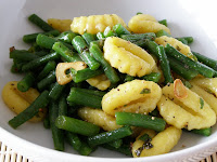 Minted Green Bean and Gnocchi Salad