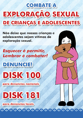 Combate a Exploração Sexual de Crianças e Adolescentes