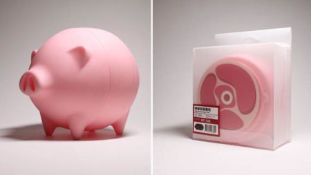 ไอเดียกระปุกออมสิน Piiiig Extendable Bank จาก ไอเดีย.com