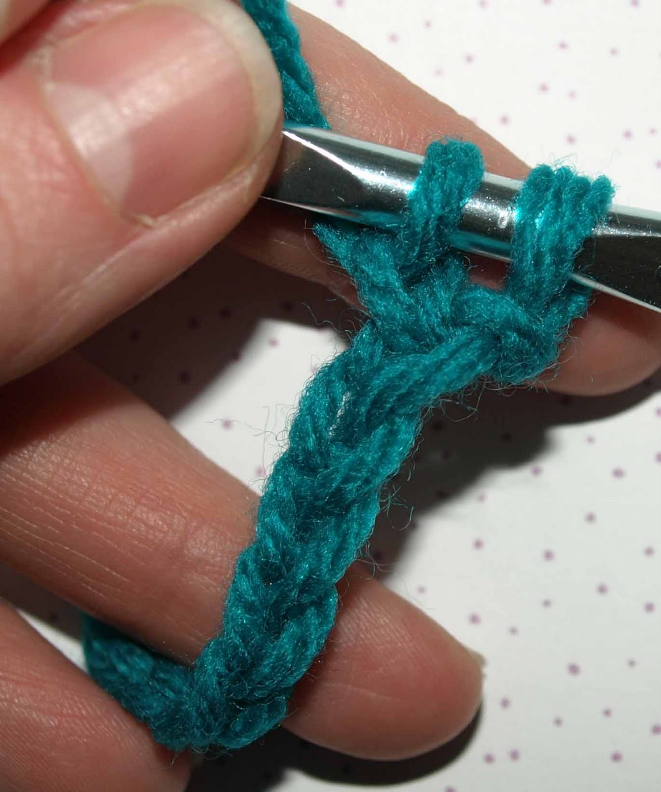 CrochetByKarin: Extended Single Crochet Stitch