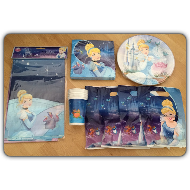 party bags and supplies cinderella party pack