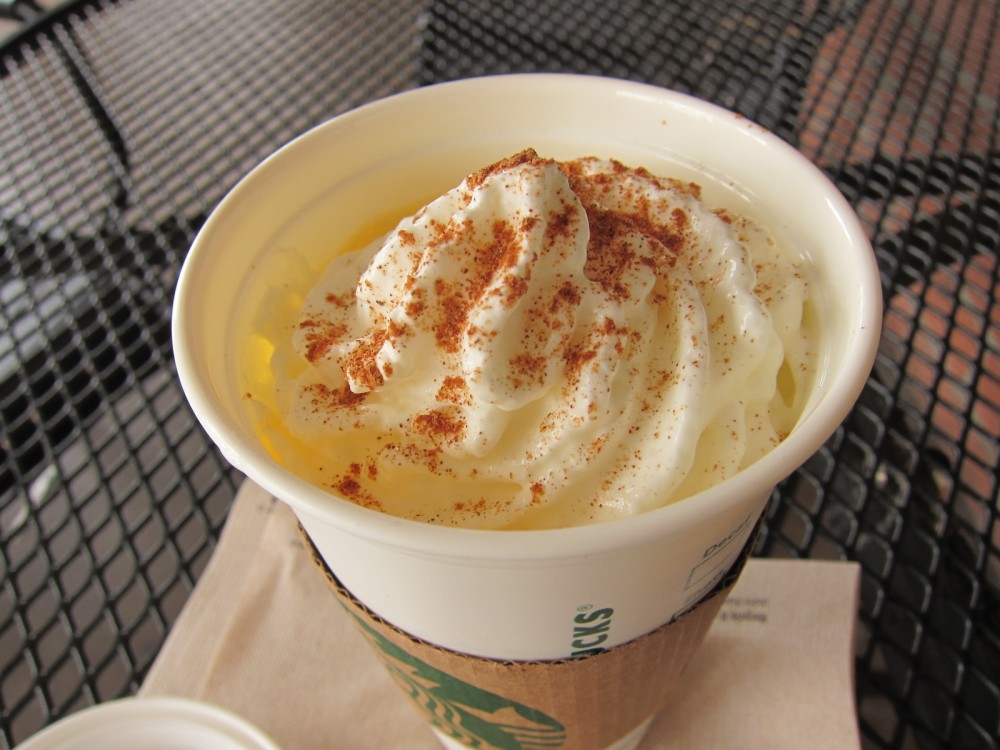 Review Starbucks Pumpkin Spice Steamer Brand Eating