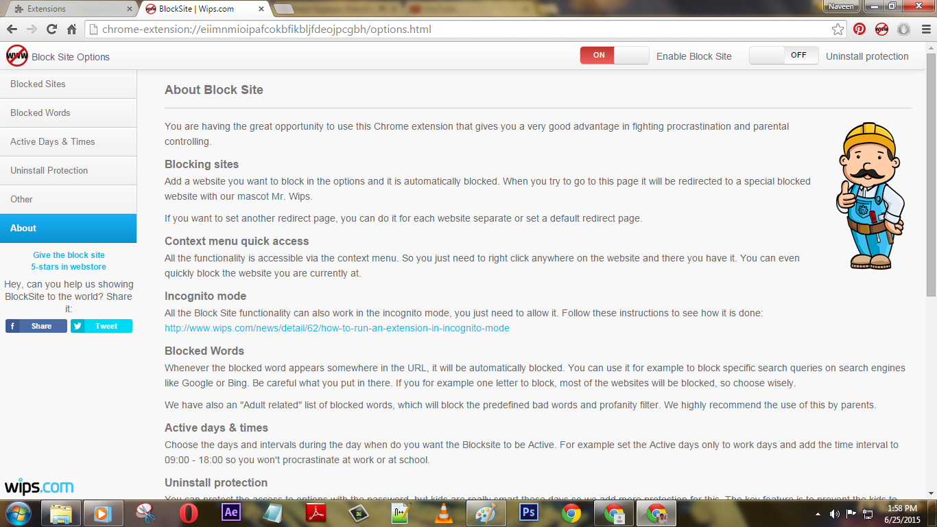 block chrome google websites site way easy