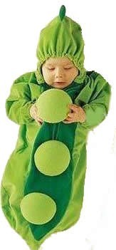 infant pea pod costume
