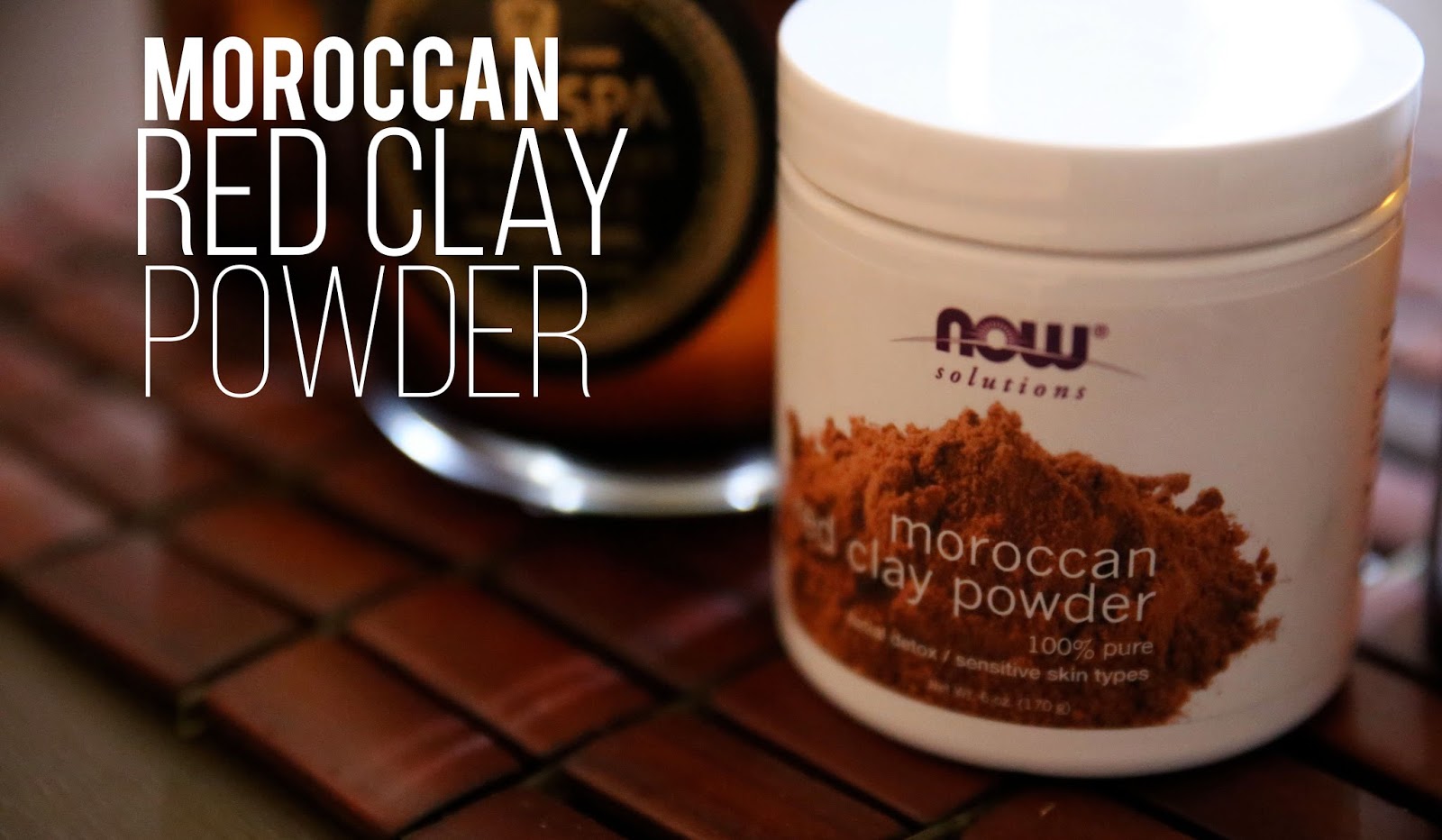 Moroccan Red Clay Mask saved the day