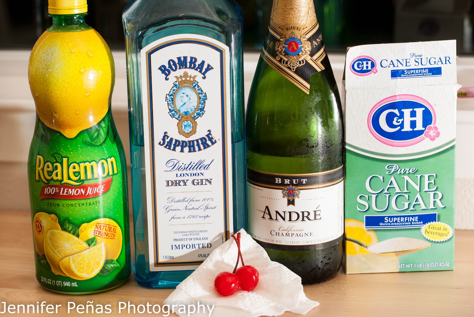 Lemon Champagne Cocktail A Year of Cocktails