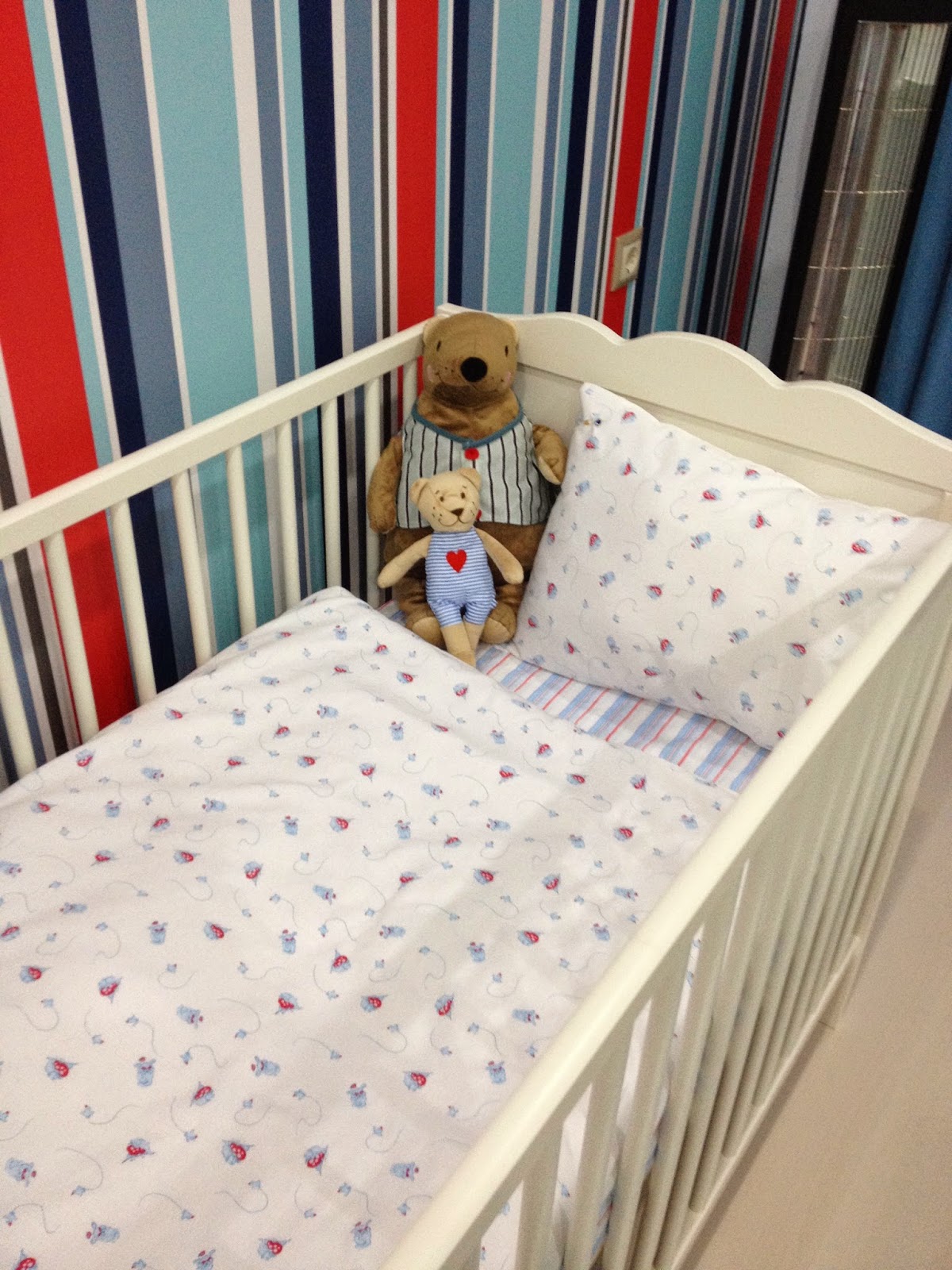 BAHÇE KATINDA HAYAT Erkek Bebek Odası Dekorasyonu