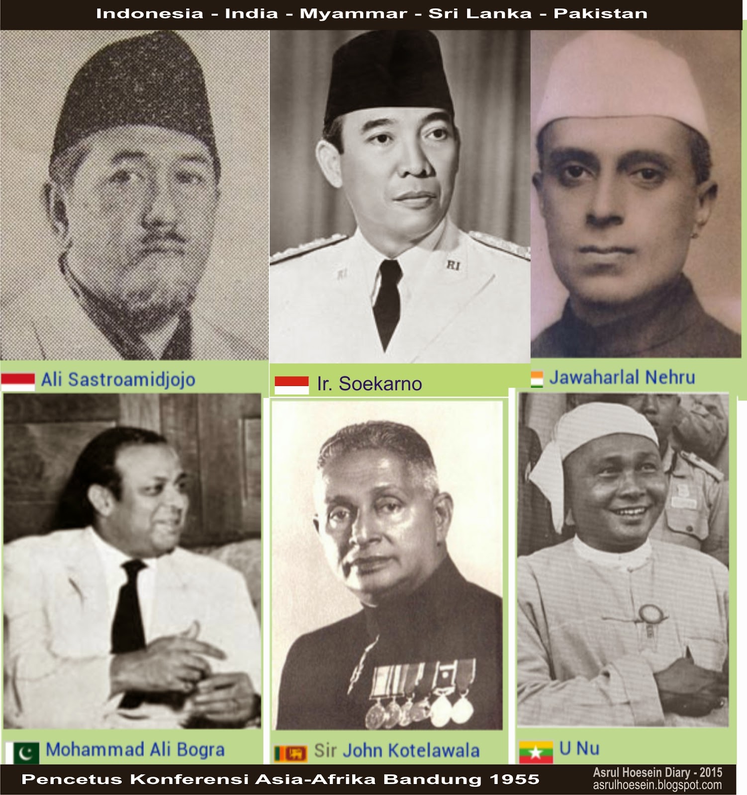 Asrul Hoesein Diary Konferensi Asia Afrika Ada Karena Bung Karno