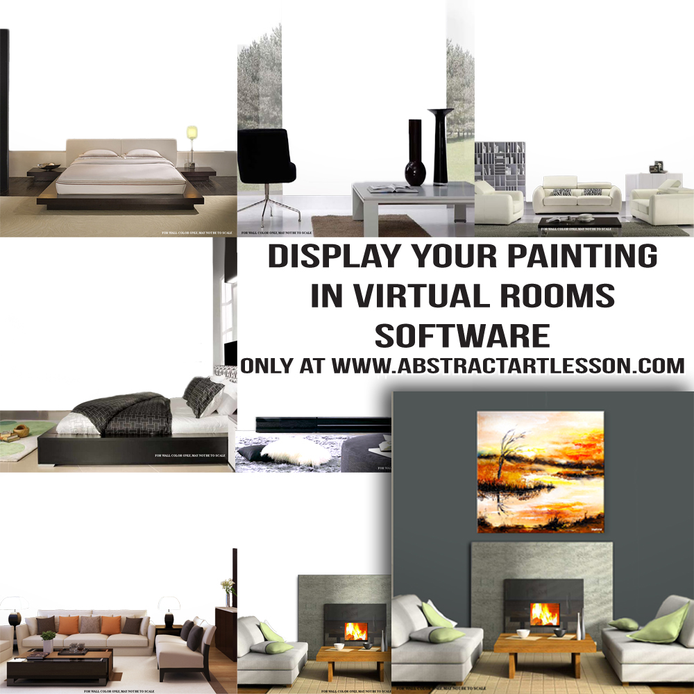 Display Your Painting in Virtual Room Softwre