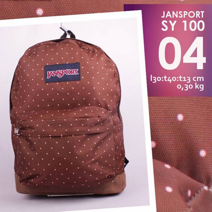jual online tas ransel jansport murah motif polkadot jual online tas ransel jansport murah motif polkadot