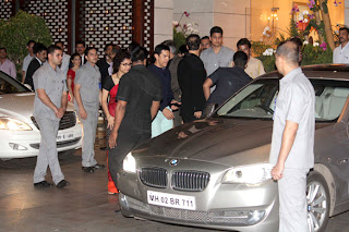 Amir Khan at Mukesh Ambani's Dinner Party for UN Secretary General