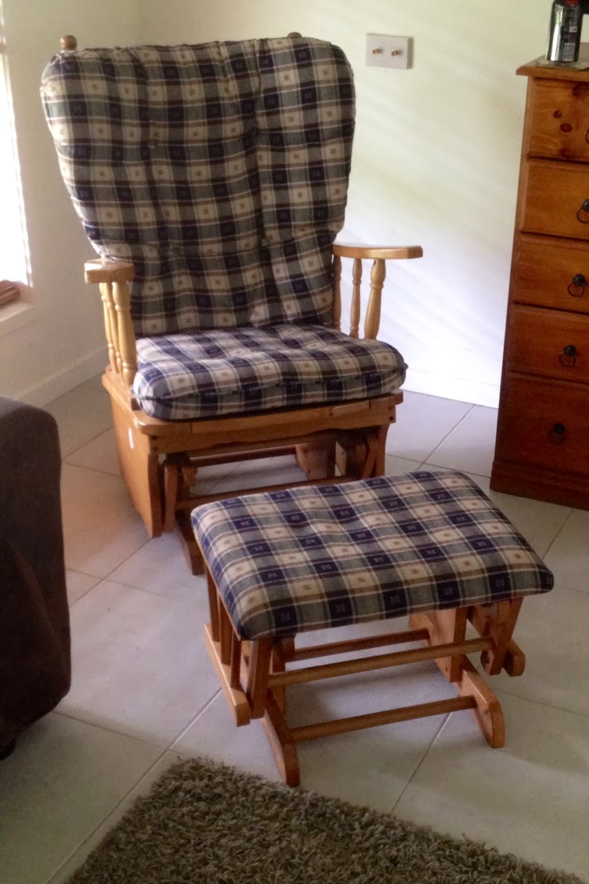 Deb's Daily Journal: Rocking chair makeover