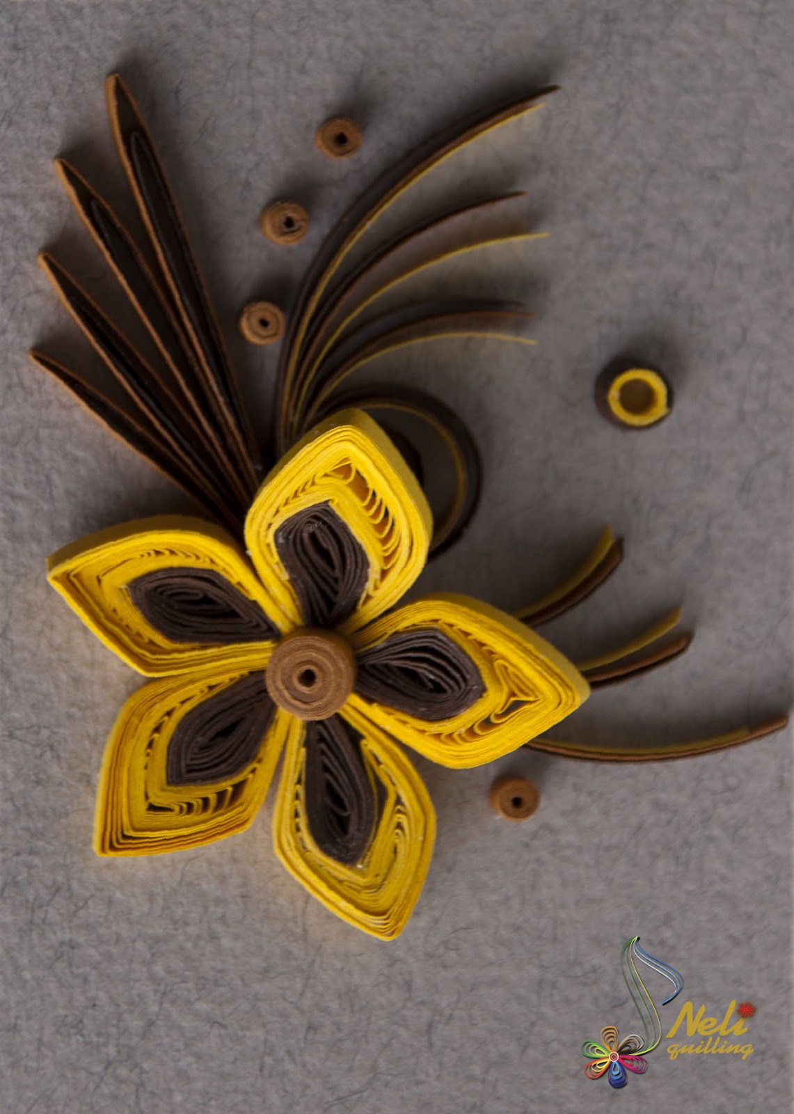 Neli Quilling Art Quilling small cardsflowers