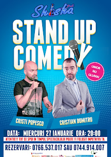 Stand-up Comedy Miercuri 27 Ianuarie Bucuresti Stand-up Comedy Miercuri 27 Ianuarie Bucuresti