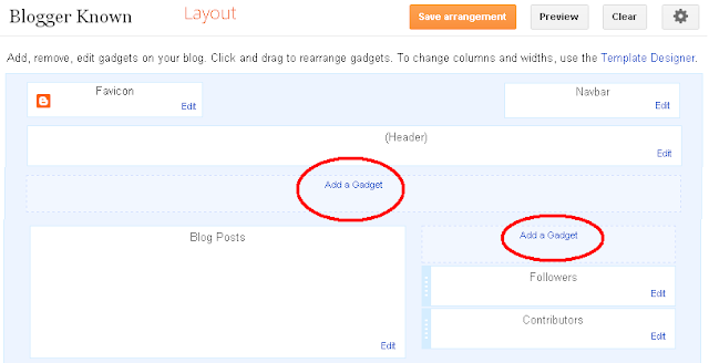 Click to Drop Down Menu Widget for Blogger