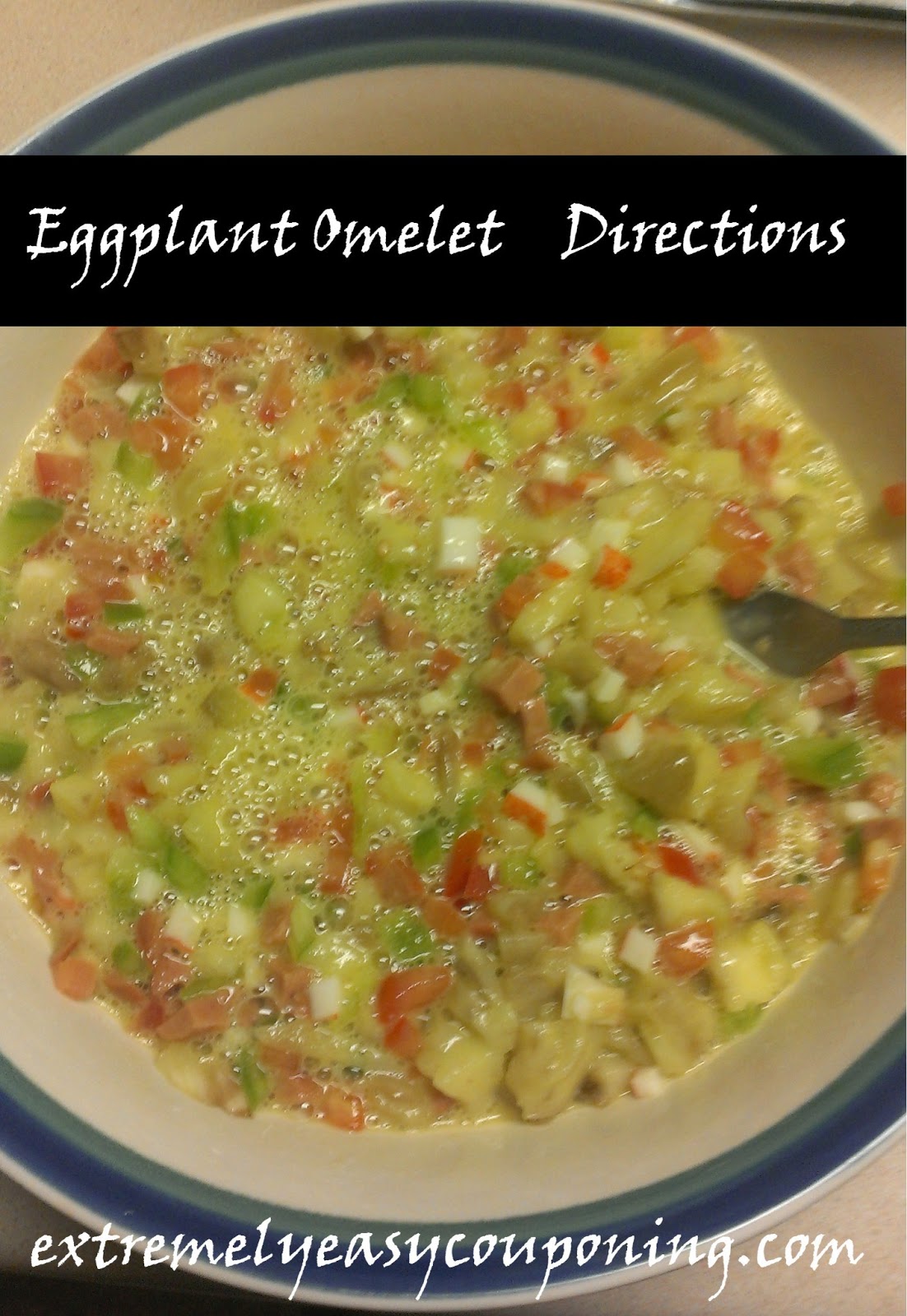 Extremely Easy Couponing Eggplant Omelet Recipe