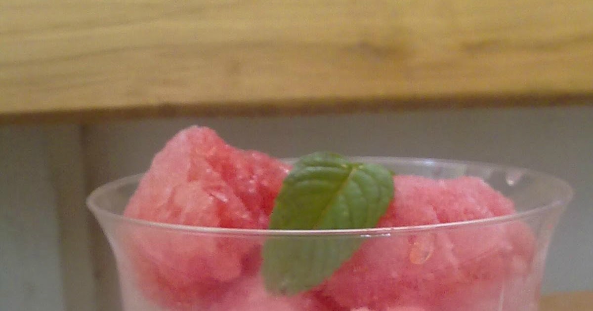 acqua e farinasississima sorbetto di anguria