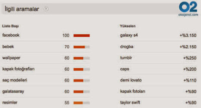 Google En Cok Aranan Kelimeler 2013