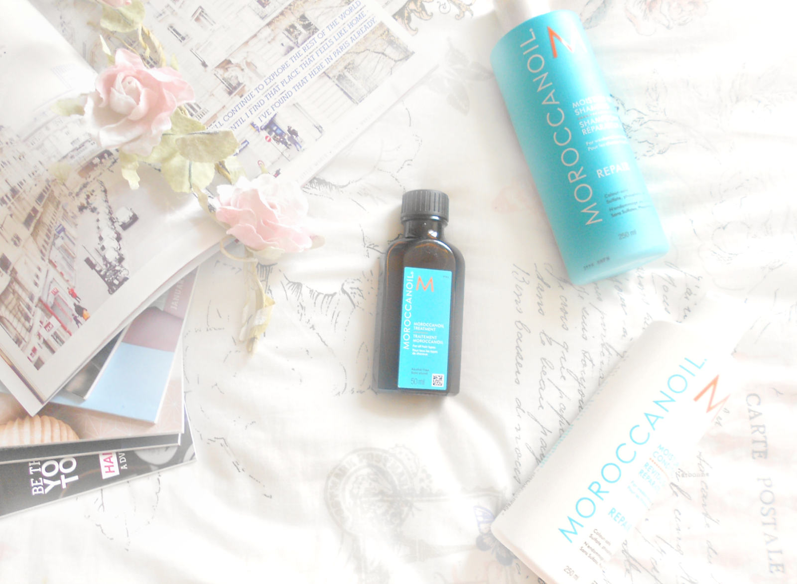 Hair Care Routine Moroccan Oil Katie's World Of Beauty...