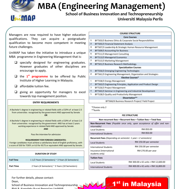 Mba In Engineering Management my mba journey mba engineering management in unimap Mba In Engineering Management my mba journey mba engineering management in unimap