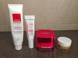 Routine soins du visage octobre 2013 soir