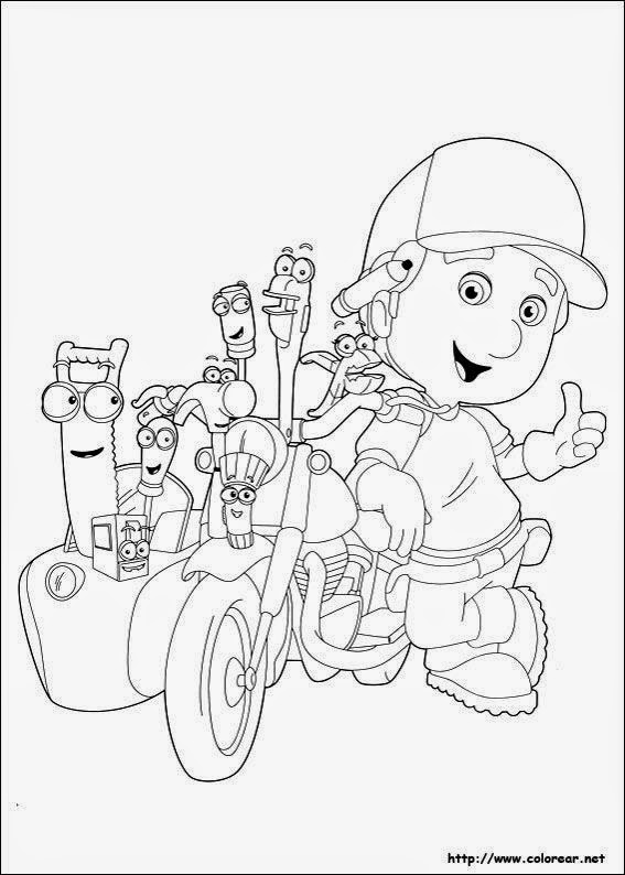 Handy Manny Coloring Pages Handy Manny Coloring Pages