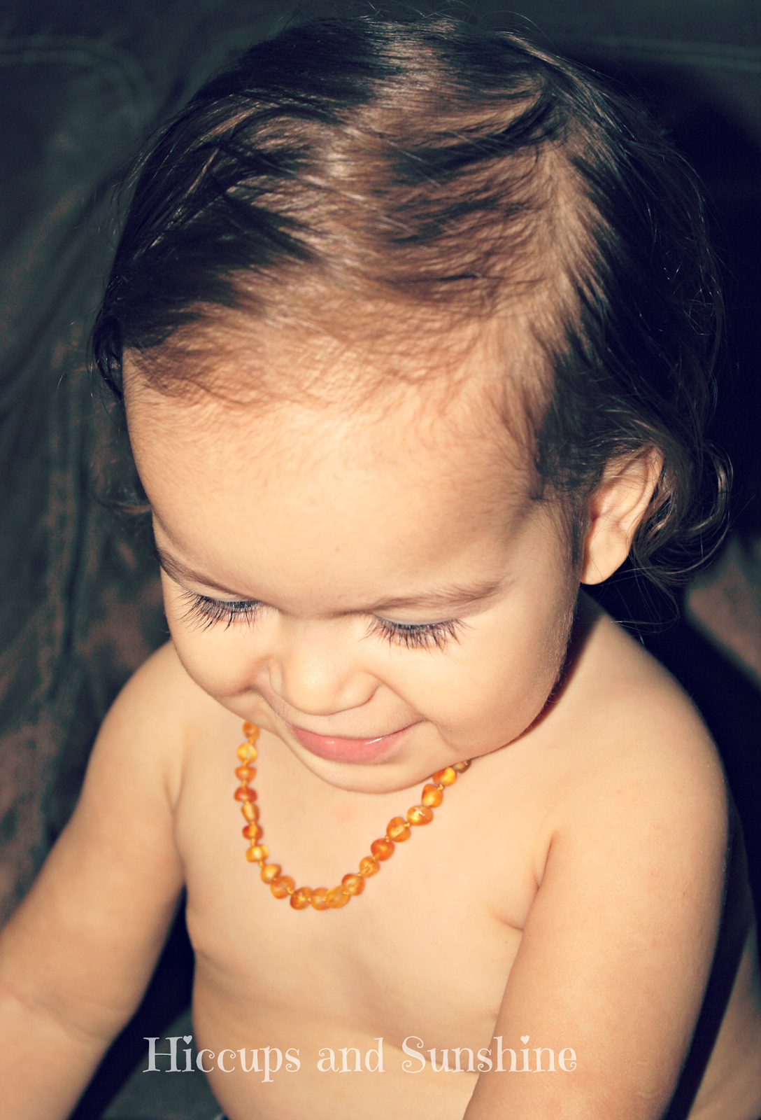 Hiccups and Sunshine Amber for Babies Teething Necklace (Plus a Giveaway!)