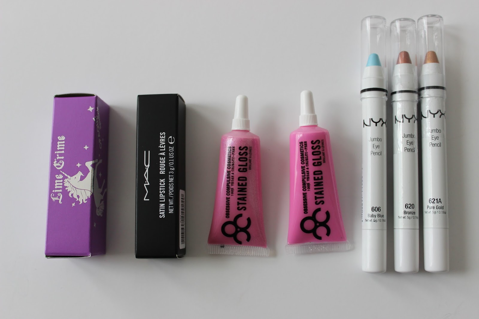 IMATS haul, Lime Crime countessa fluroescent, MAC Snob, OCC lip tars, NYX eye pencils IMATS haul, Lime Crime countessa fluroescent, MAC Snob, OCC lip tars, NYX eye pencils