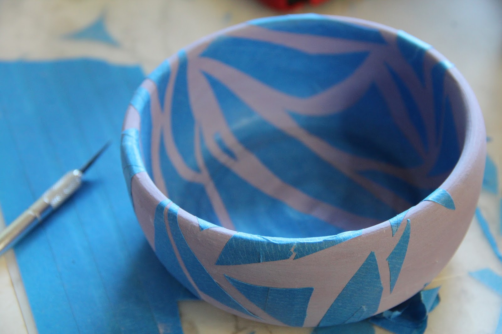 Rachel Dorn Ceramic Sculpture Masking