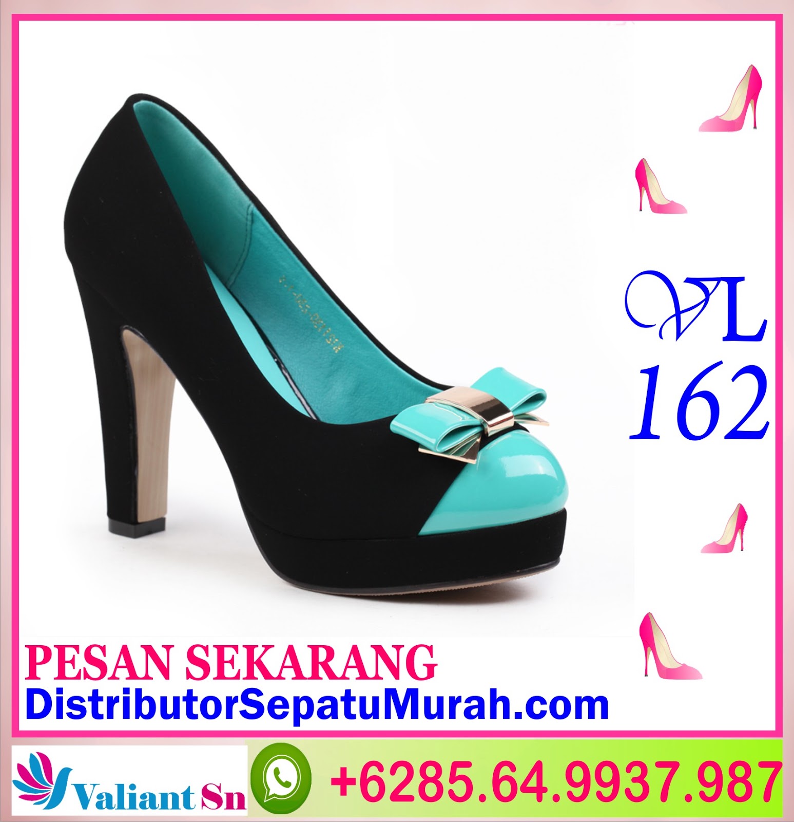 Jual Sepatu Wanita Ukuran Besar Murah Terbaru Koleksi Sepatu VL162 Sepatu Wanita Jual Sepatu Kantor Sepatu line Shop 62 8564 993 7987
