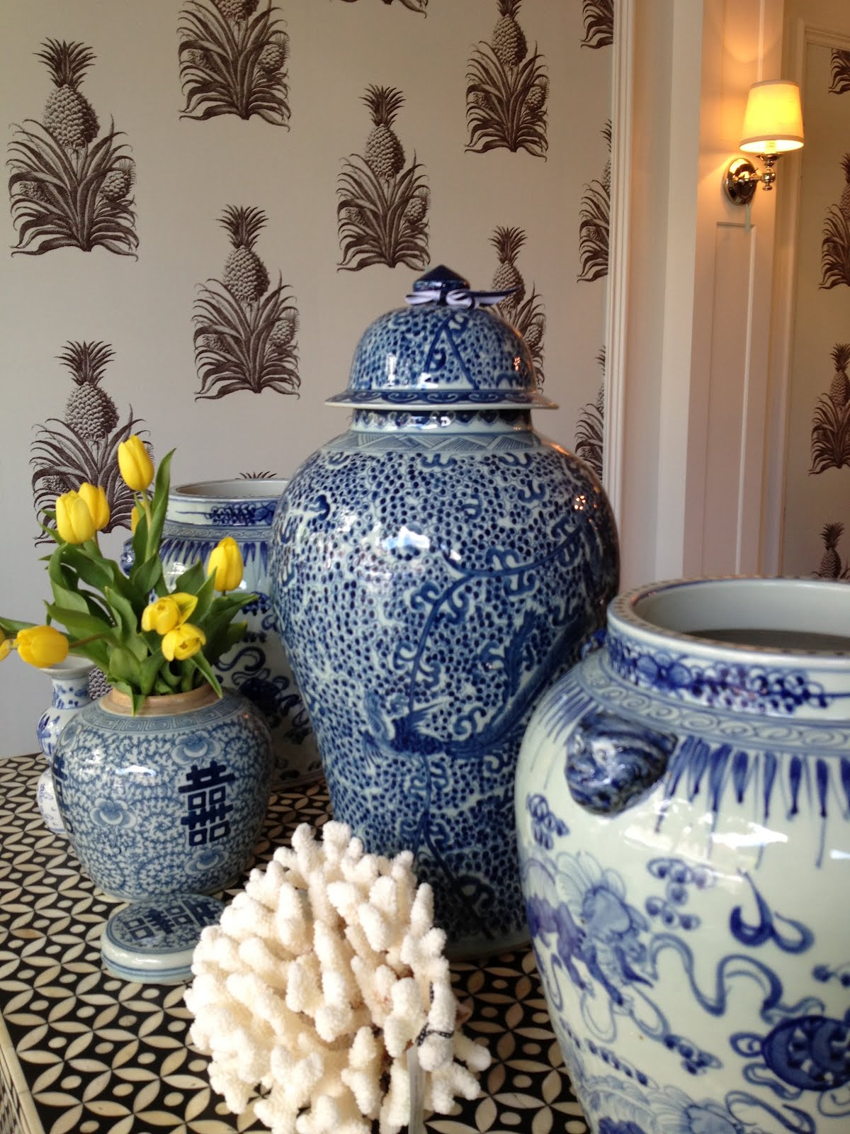 Oliveaux Classic Ginger Jars....