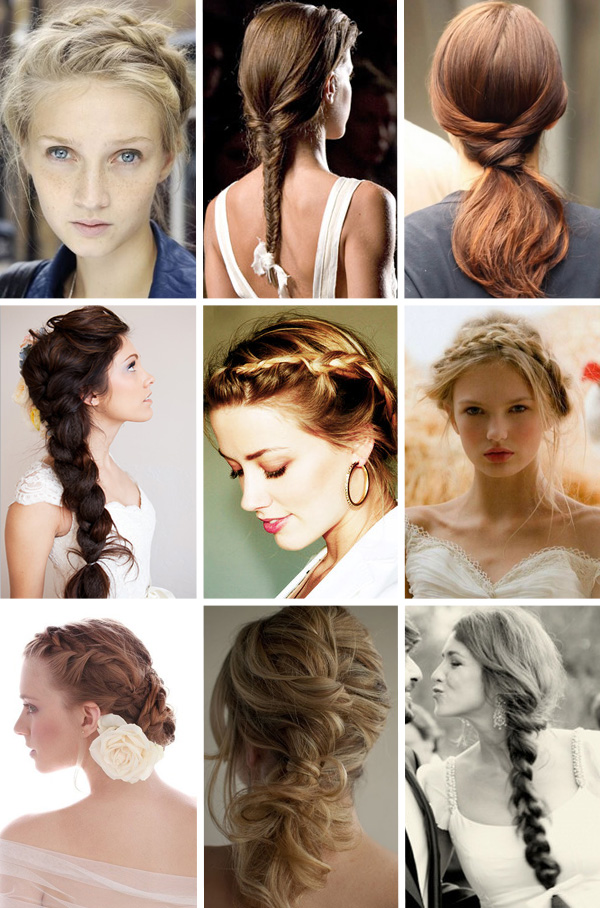 All of the photos below are different variations of the classic braidthey
