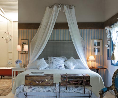 decoracao de interiores em estilo provencal:Quarto de casal estilo provençal – Estilo em Capítulos decoracao de interiores em estilo provencal:Quarto de casal estilo provençal – Estilo em Capítulos