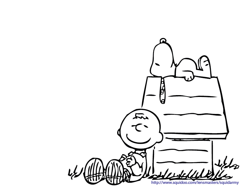 Peanuts Coloring Pages Peanuts Coloring Pages