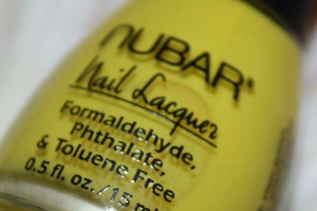 Nubar Resort Yellow Nail Lacquer Photo