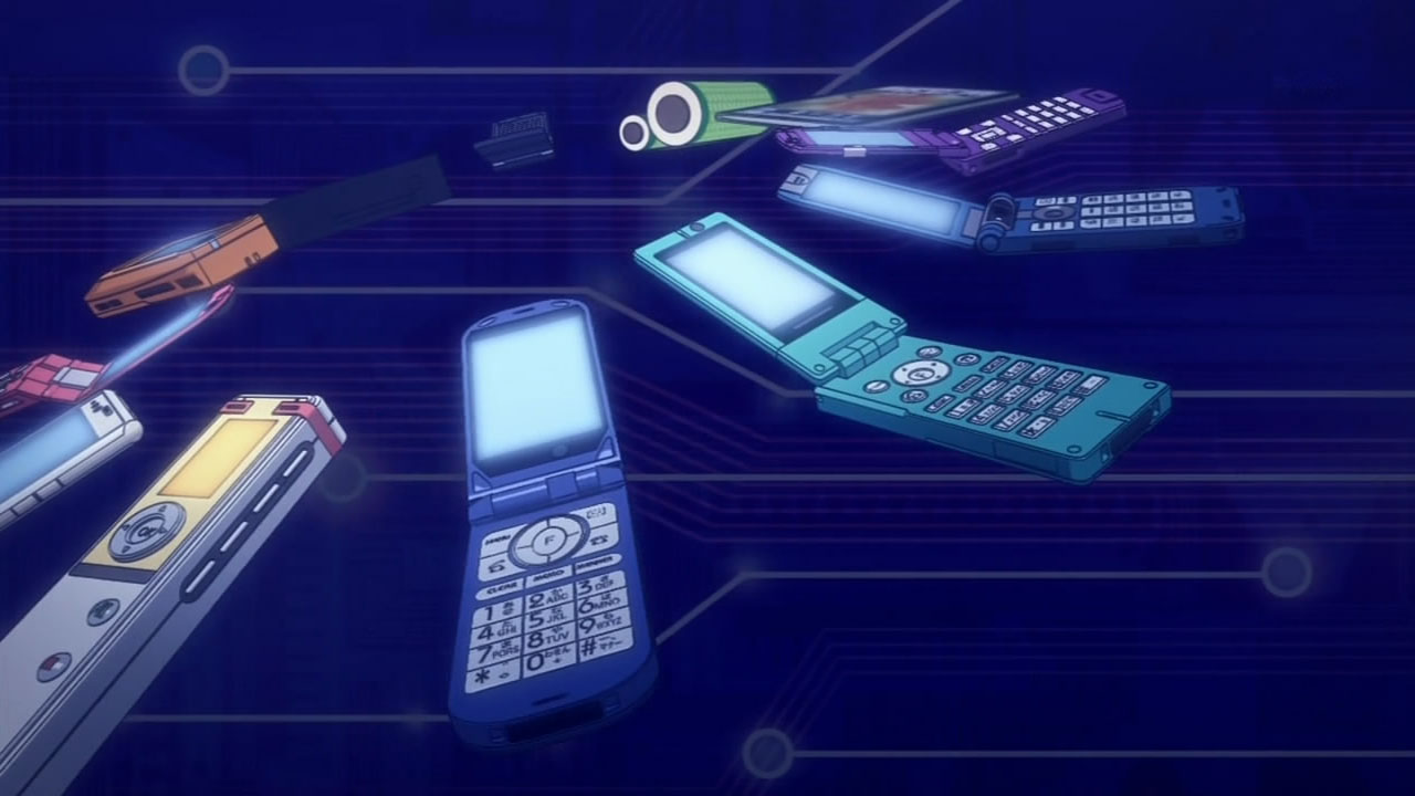 Mirai Nikki Ep. 1: Let's look into the future to cheat on a math test!