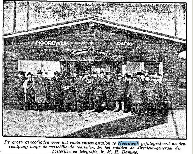 Noordwijkse Huizen Radioontvangstation Noordwijk