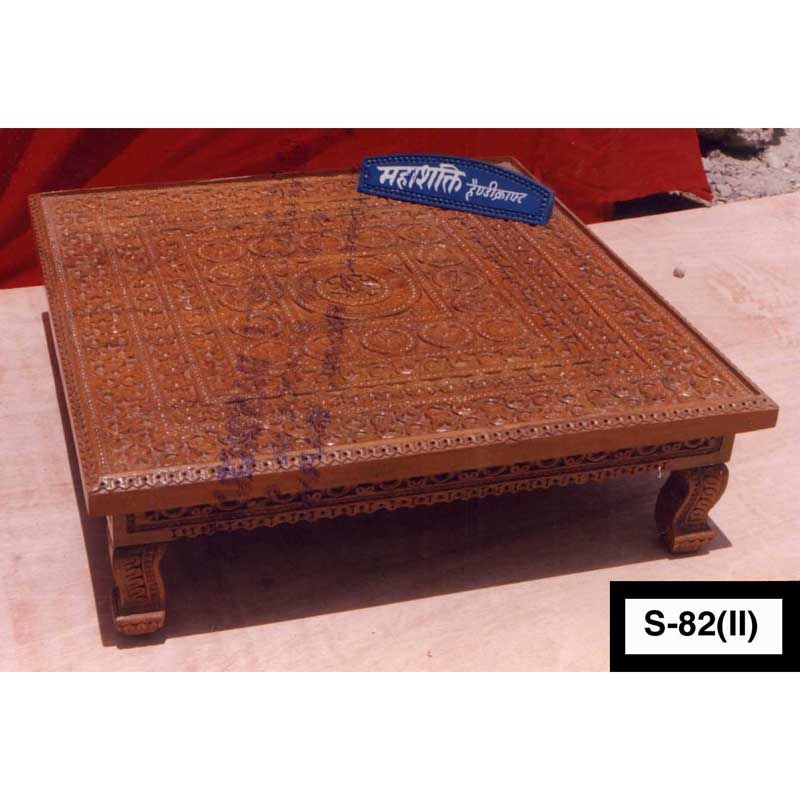 The Cultural Heritage of India Carved Wooden Furniture of Barmer in
