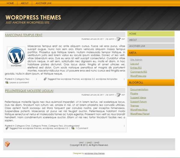 2 Column WordPress Themes wordpress blog themes: April 2012