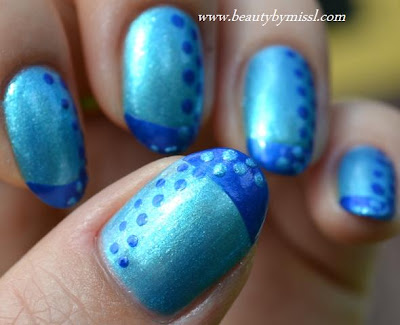 NOTD: blue on blue