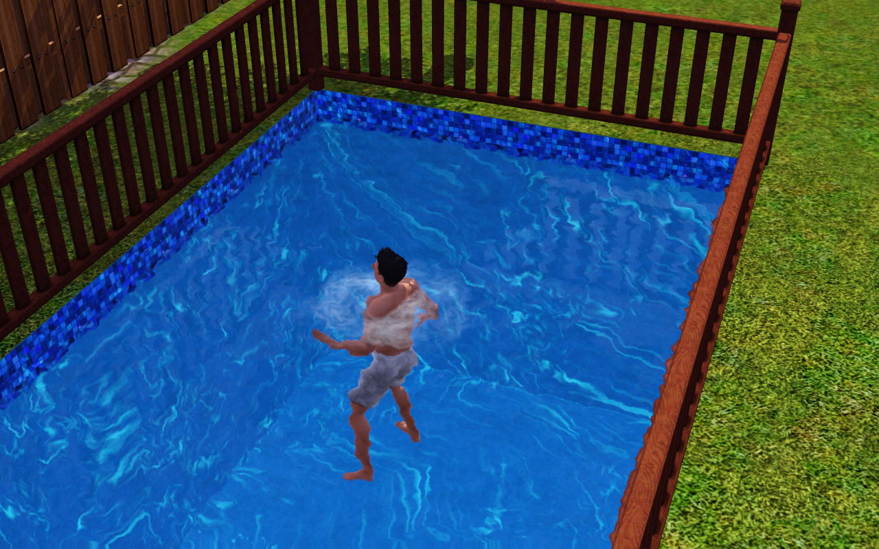 Allt om sims: dö genom drunkning