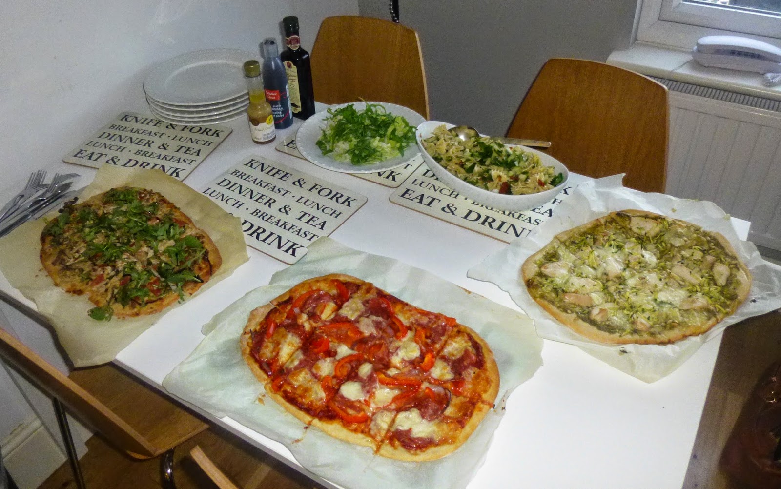 In my kitchen. Out your kitchen.: Italian Buffet with Friends!