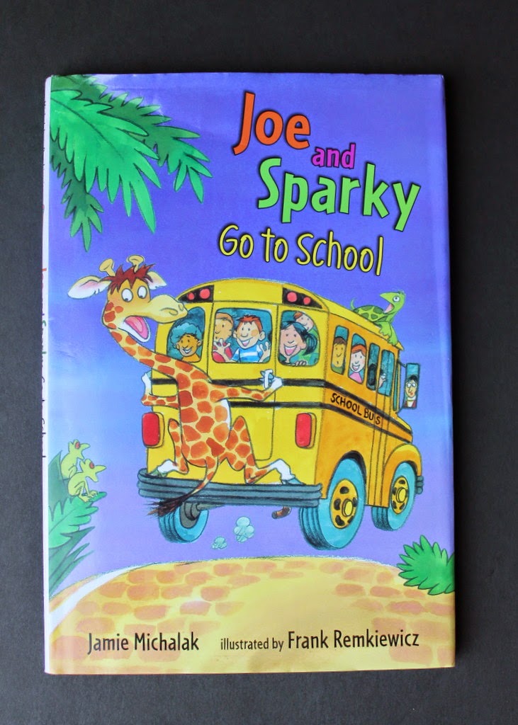 Literary Lunch for School: JOE AND SPARKY GO TO SCHOOL - mamabelly.com