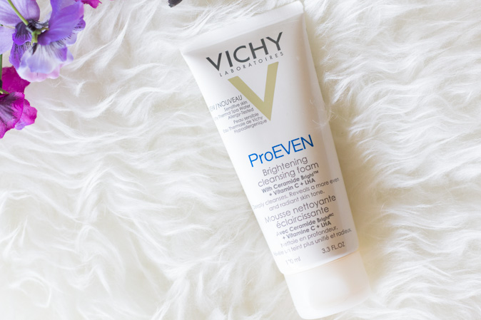 vichy proeven  brightening cleansing foam review