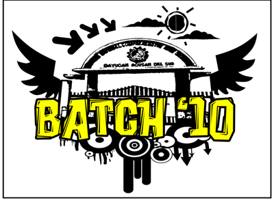 BNCHS BATCH 2010 Alumni T-shirt Design ~ jhanie draftster