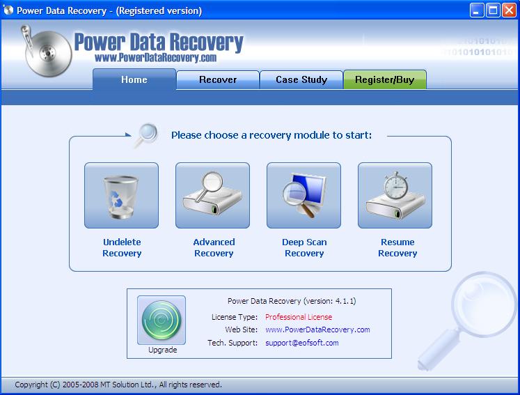 Data Recovery Software Program