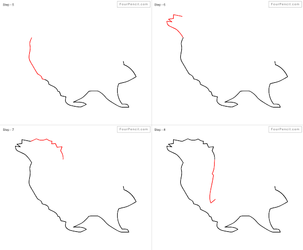 How to draw Squirrel easy steps - slide 4