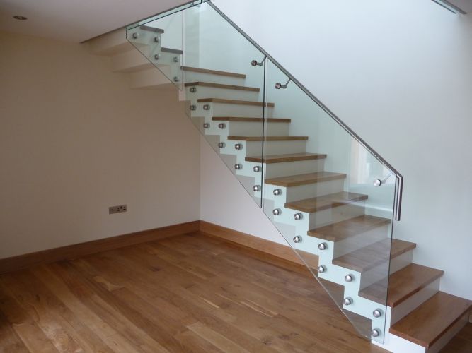 Steel balustrade systems